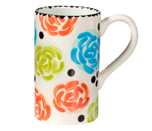 Tustin Simple Floral Mug