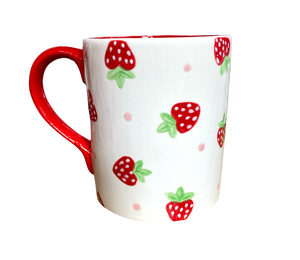 Tustin Strawberry Dot Mug