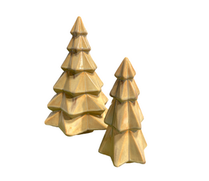 Tustin Rustic Glaze Faceted Trees