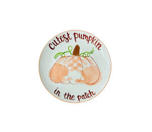 Tustin Cutest Pumpkin Plate