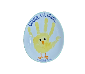 Tustin Little Chick Egg Plate
