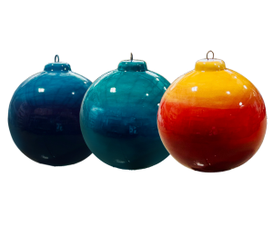 Tustin Jewel Toned Ombre Ornament