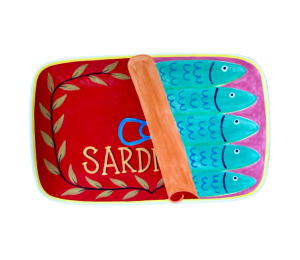 Tustin Sardines Dinner Plate
