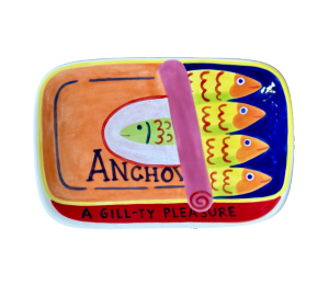Tustin Anchovies App Plate