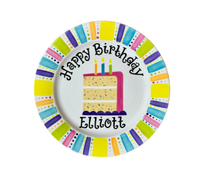 Tustin Birthday Cake Plate