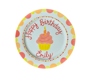Tustin Birthday Cupcake Plate